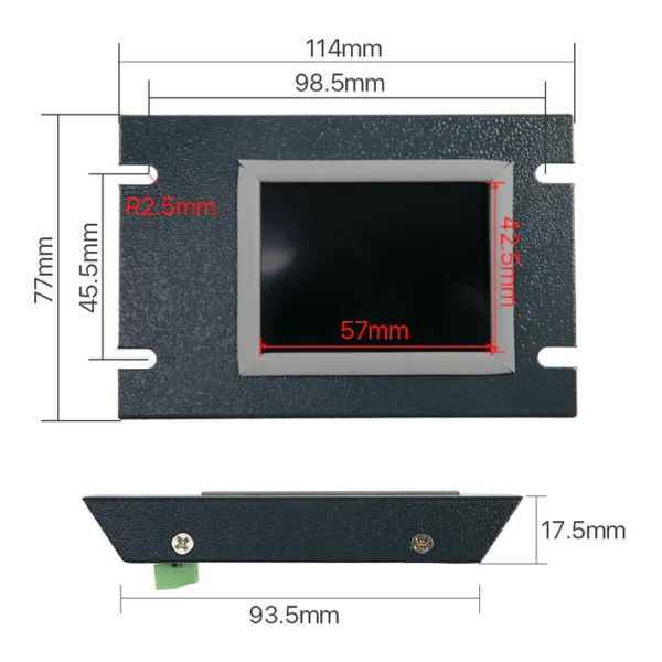 Alternative view of LCD Ekranlı Akım Ölçer HY-Z Serisi