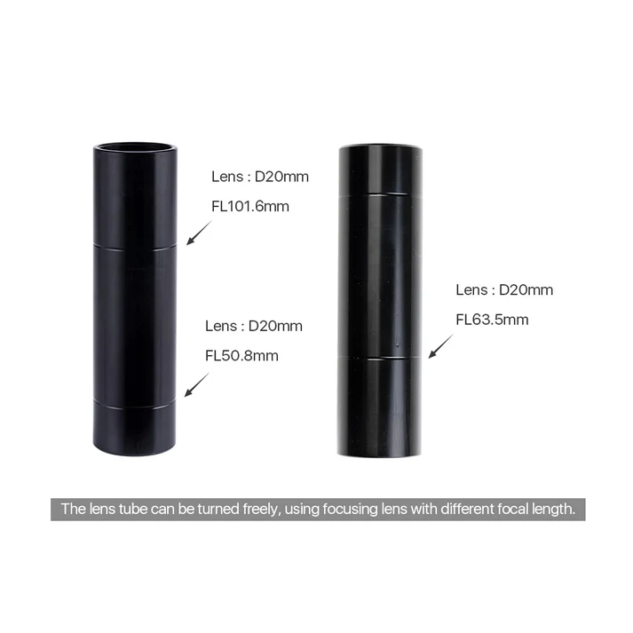 C/E Serisi CO2 Lens Tüpü Dış Çapı 24 mm - Görsel 2
